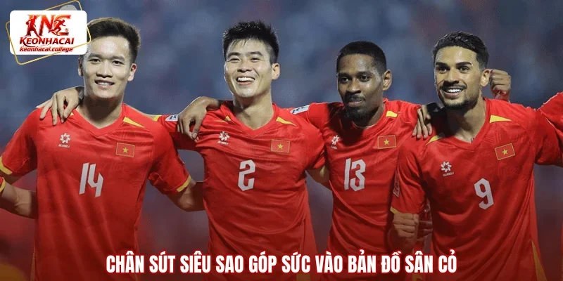 Chân sút siêu sao góp sức vào bản đồ sân cỏ