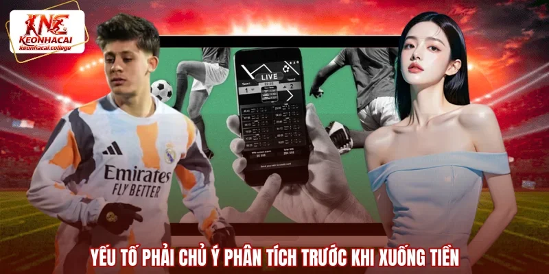 Yếu tố phải chủ ý phân tích trước khi xuống tiền